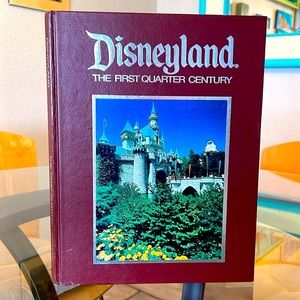Vintage 1979 Disneyland The First Quarter Century Book